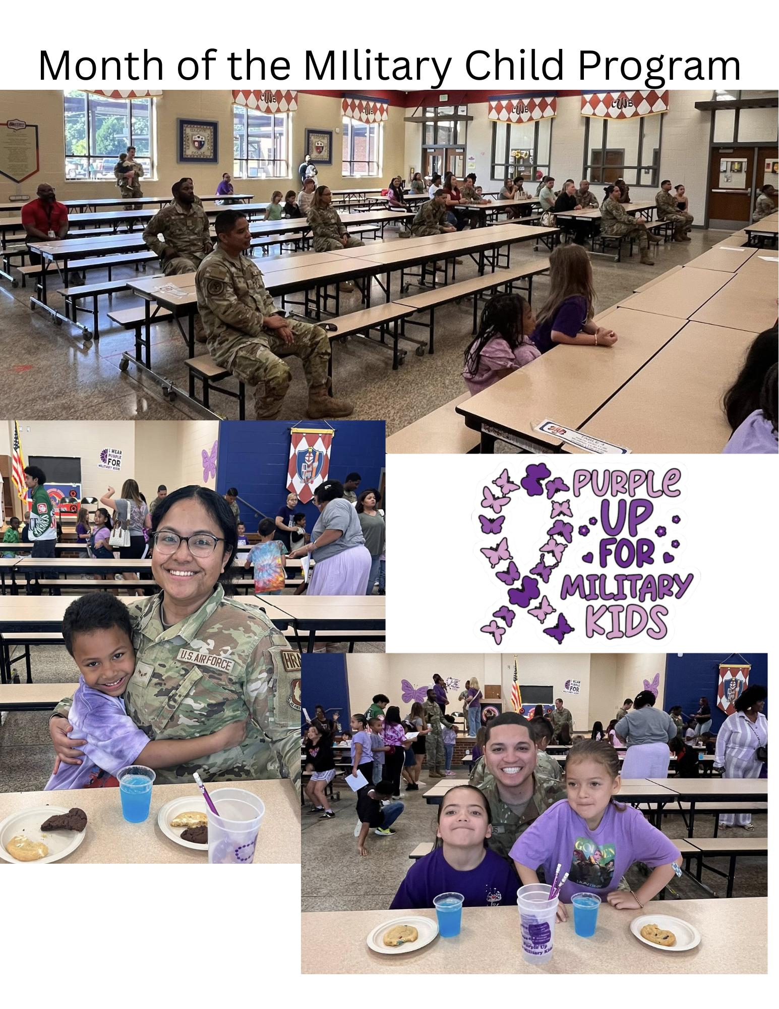 photos of families this school year