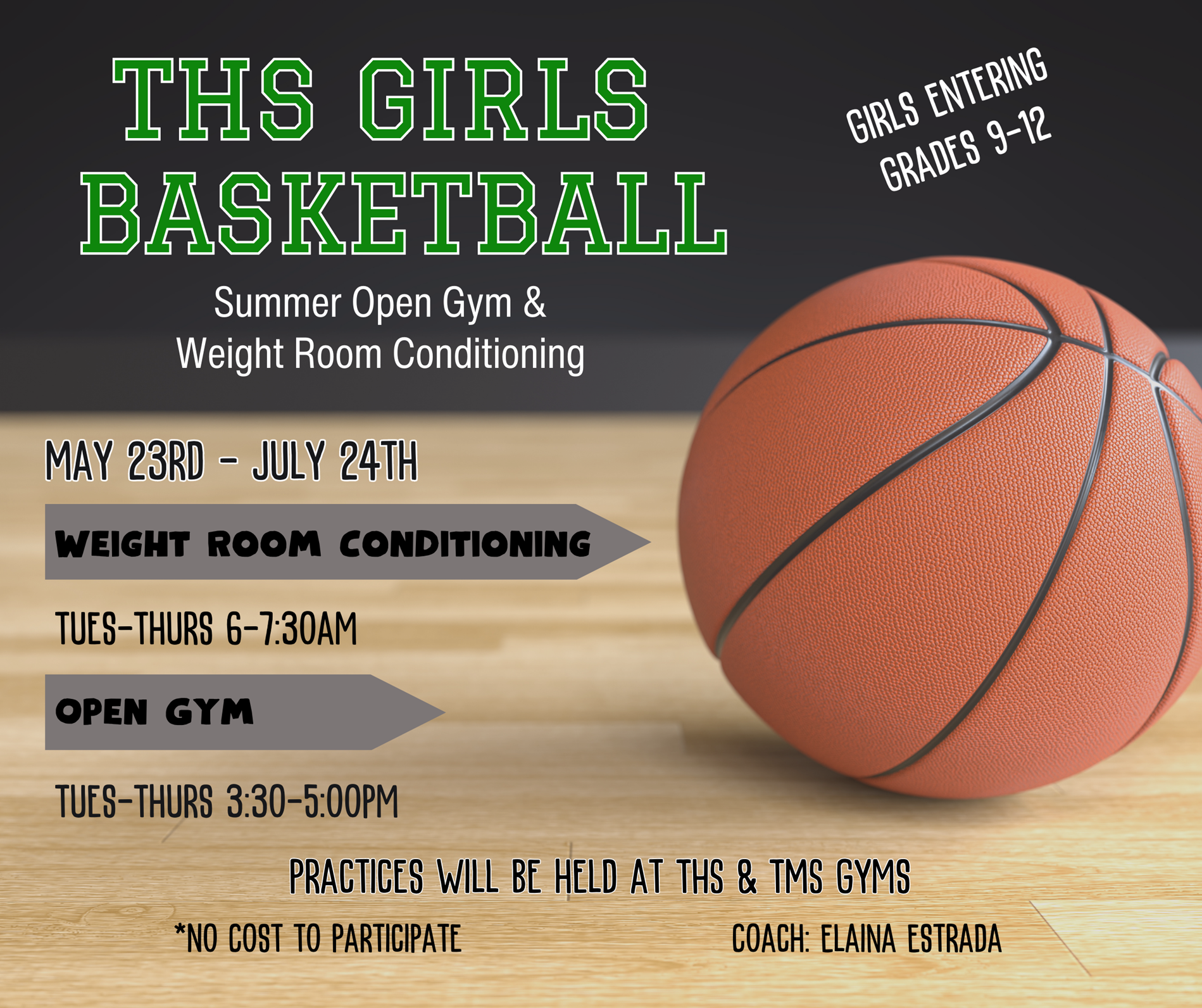 THS Girls Basketball-Summer