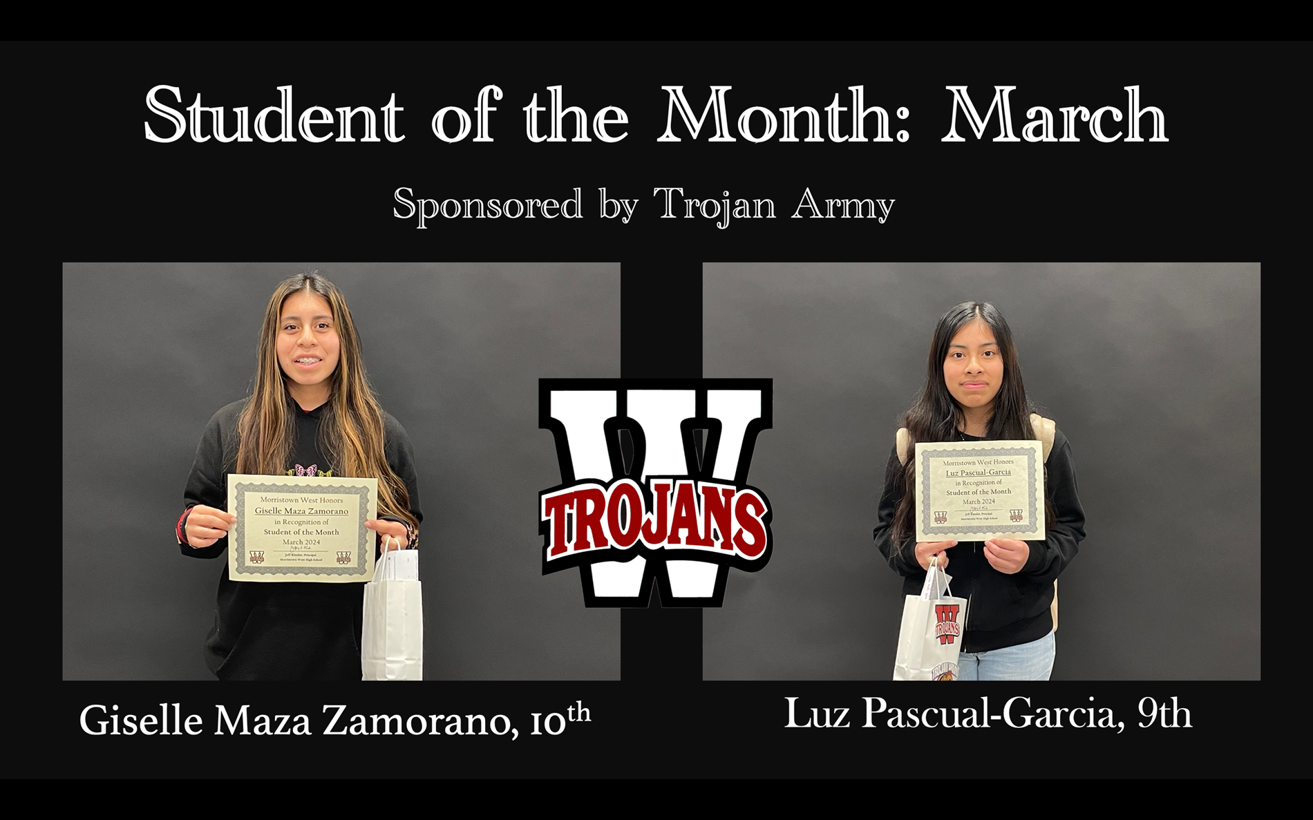 March students of the month