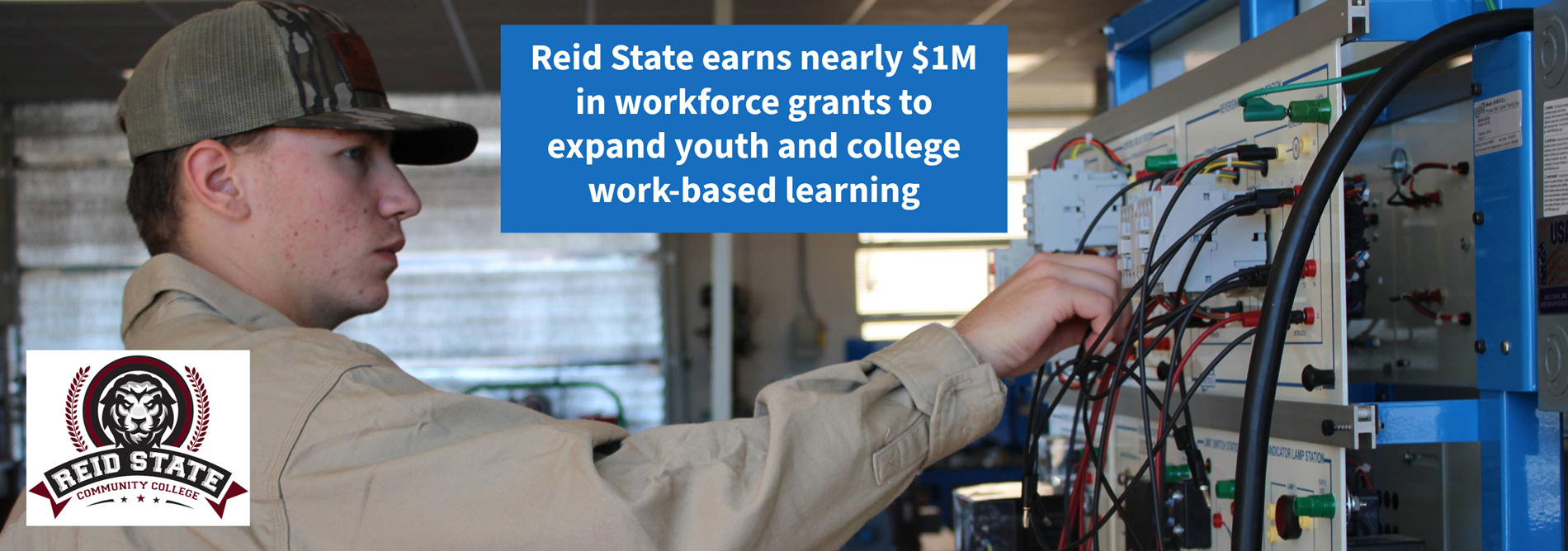 Reid State earns nearly $1M in workforce grants to expand youth and college work-based learning