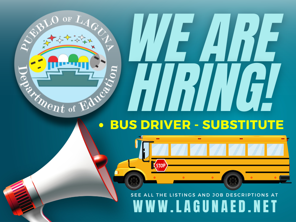 WE ARE HIRING! SCHOOL BUS DRIVER - SUBSTITUTE