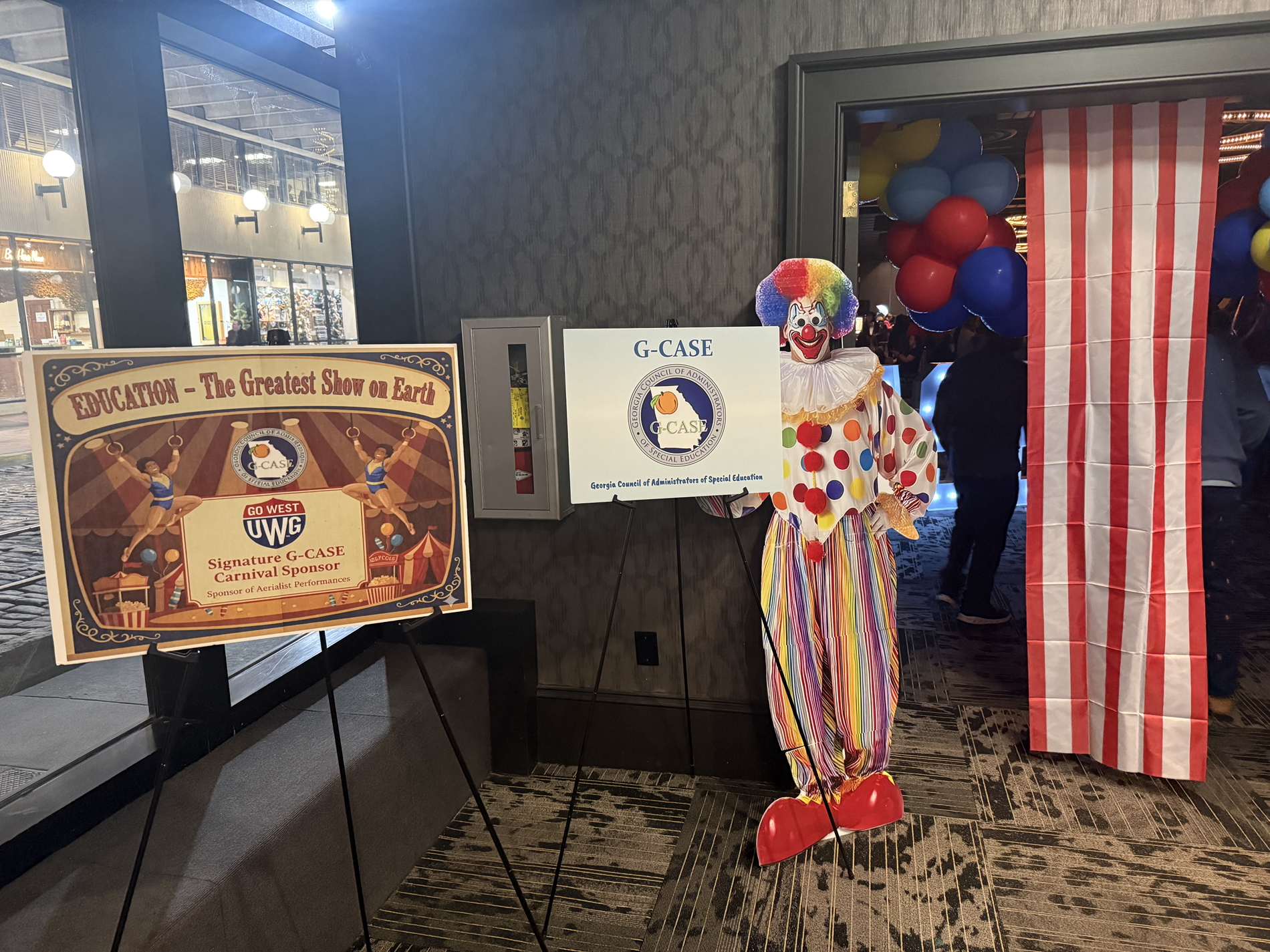 G-CASE Fall Conference Photo 2025 clown
