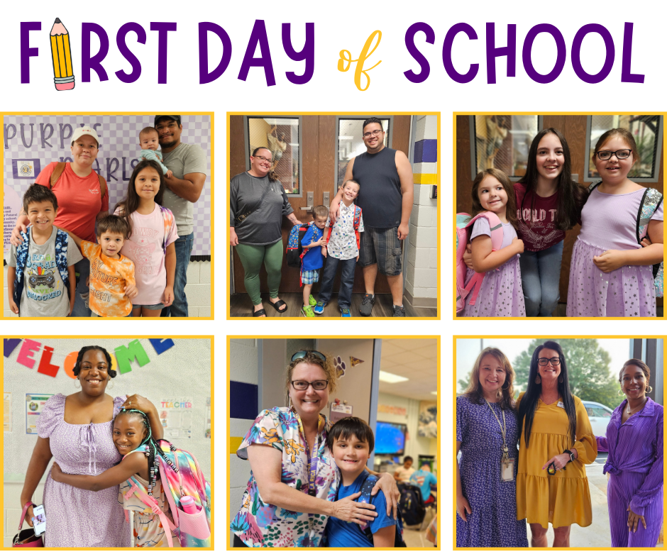 1st Day of School Collage