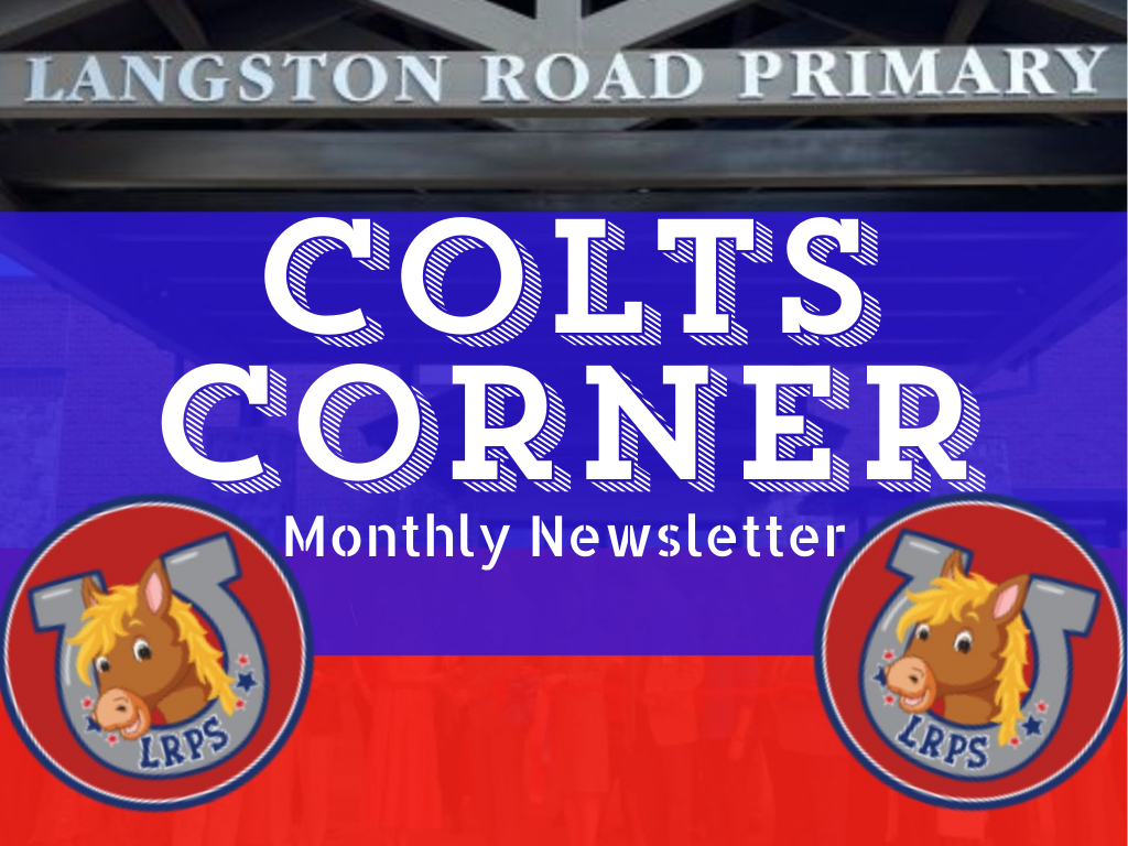 Colts Corner Monthly Newsletter