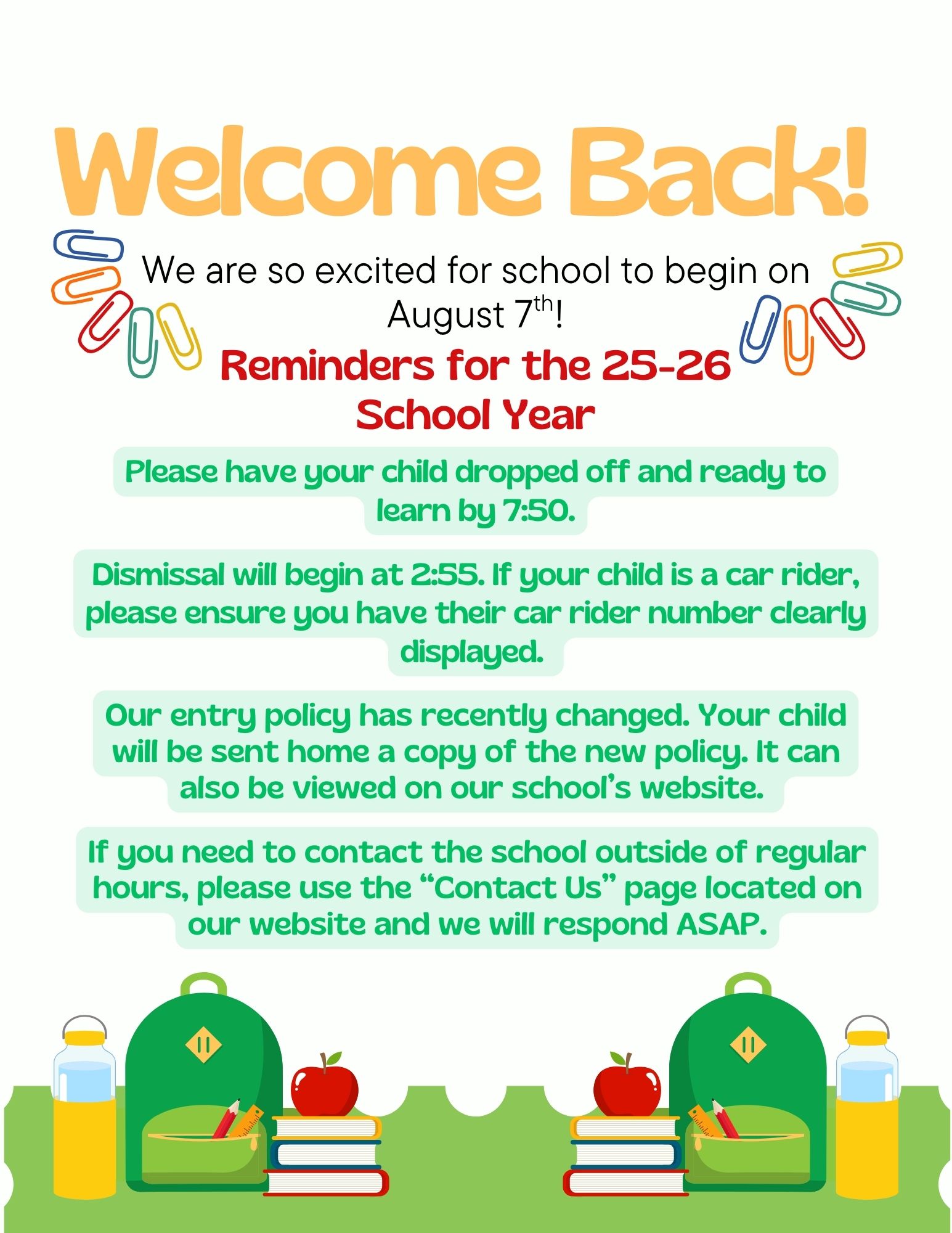 Info Sheet