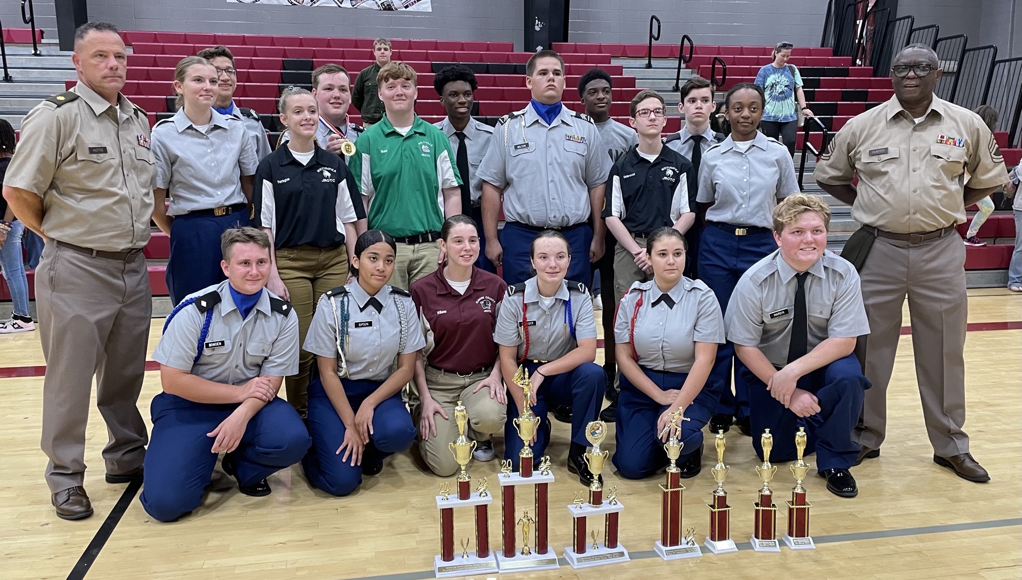 Drill Competition at Stanhope Elmore HS 2022