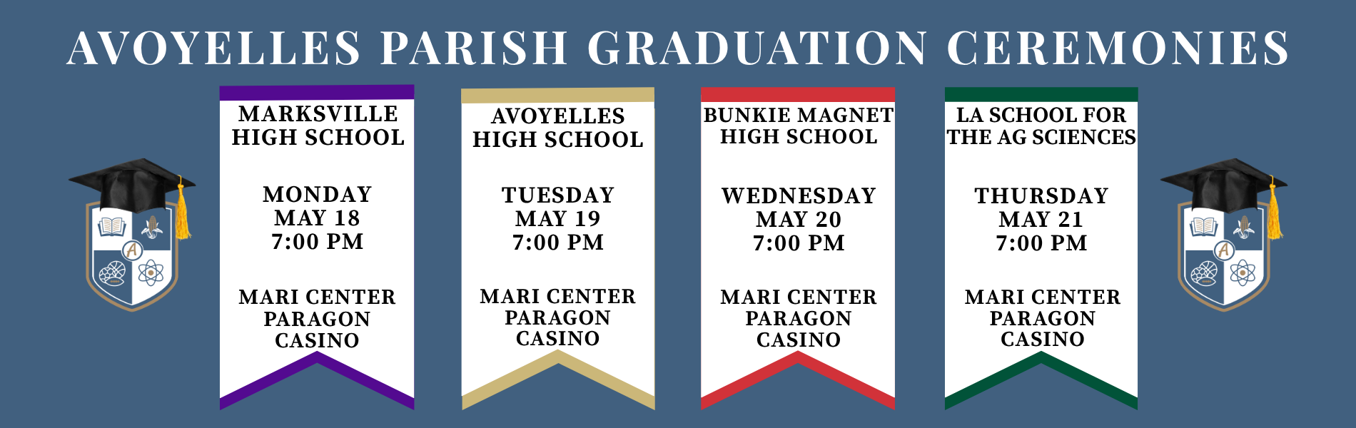 Graduation Dates 26-27