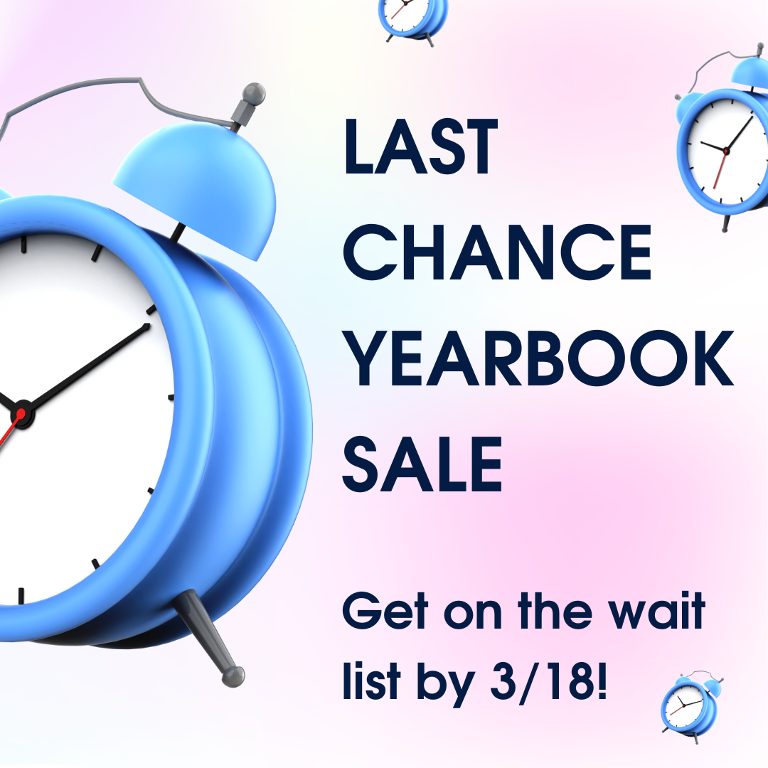 last chance yearbook sale