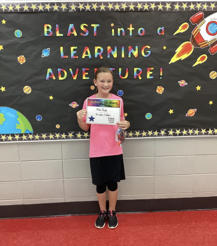 October Student of the Month 