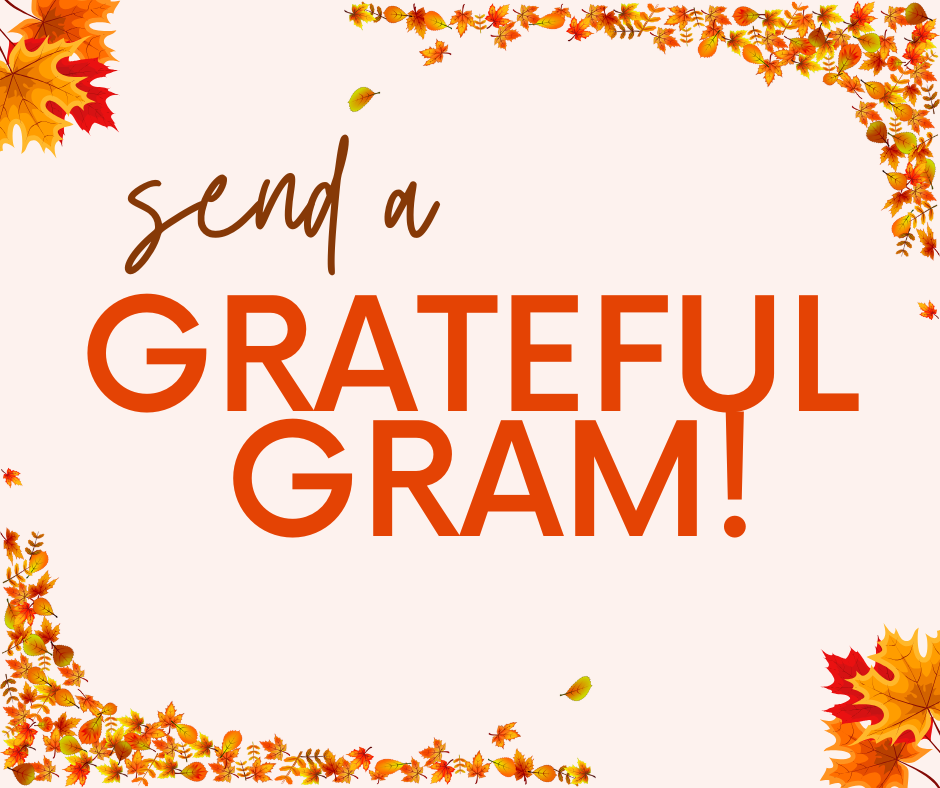 send a grateful gram