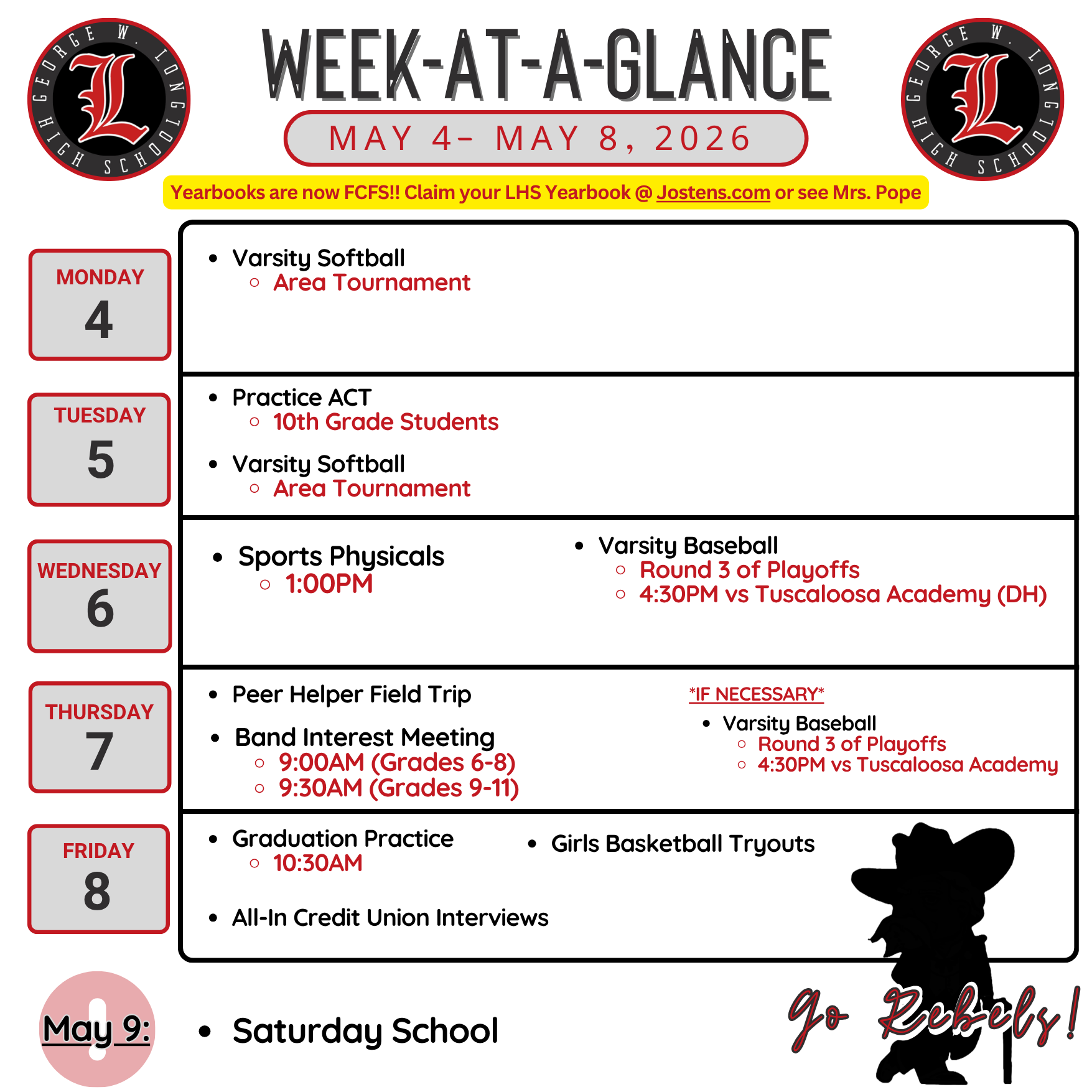Week at a Glance