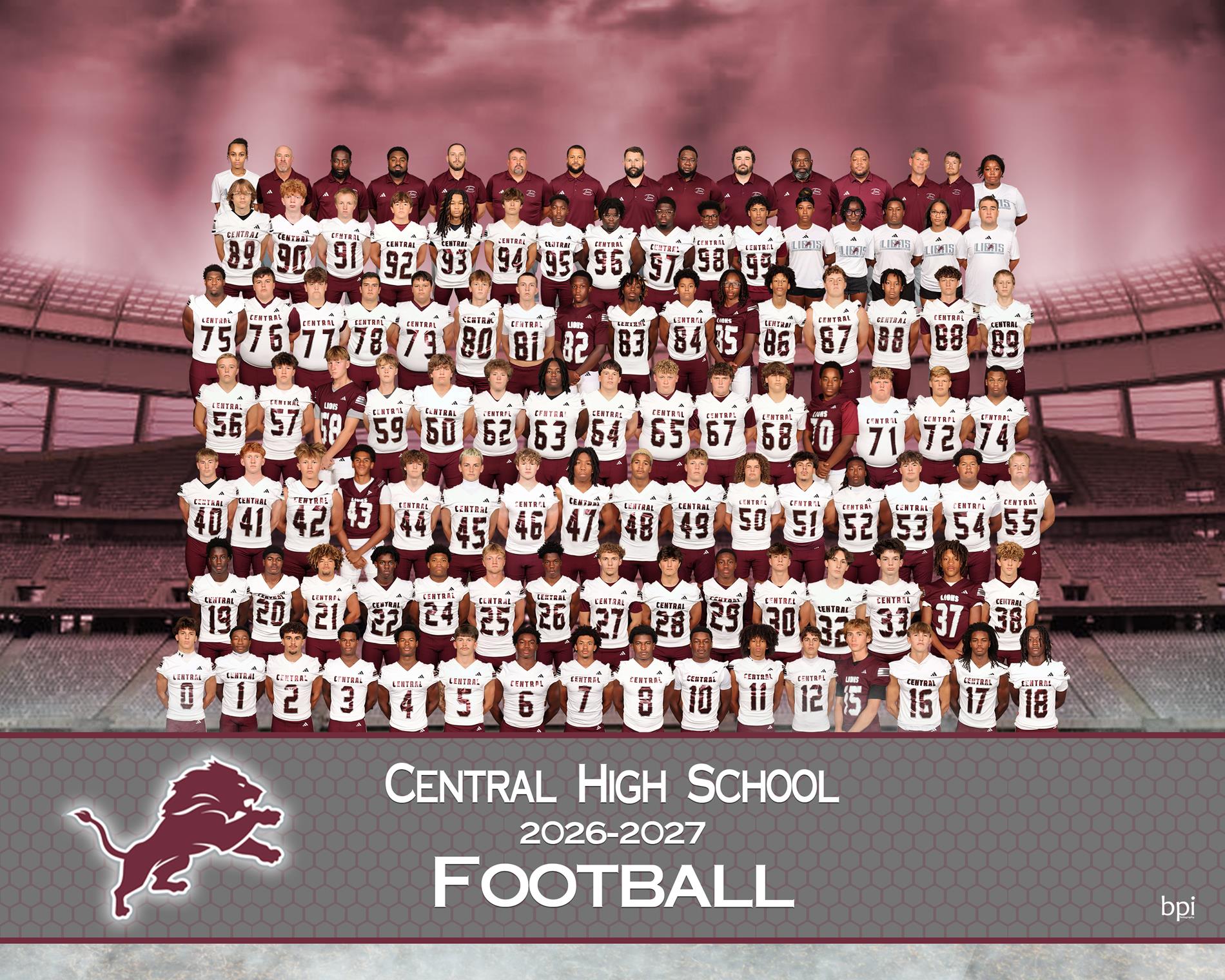 Full Team and Coaches Group Photo