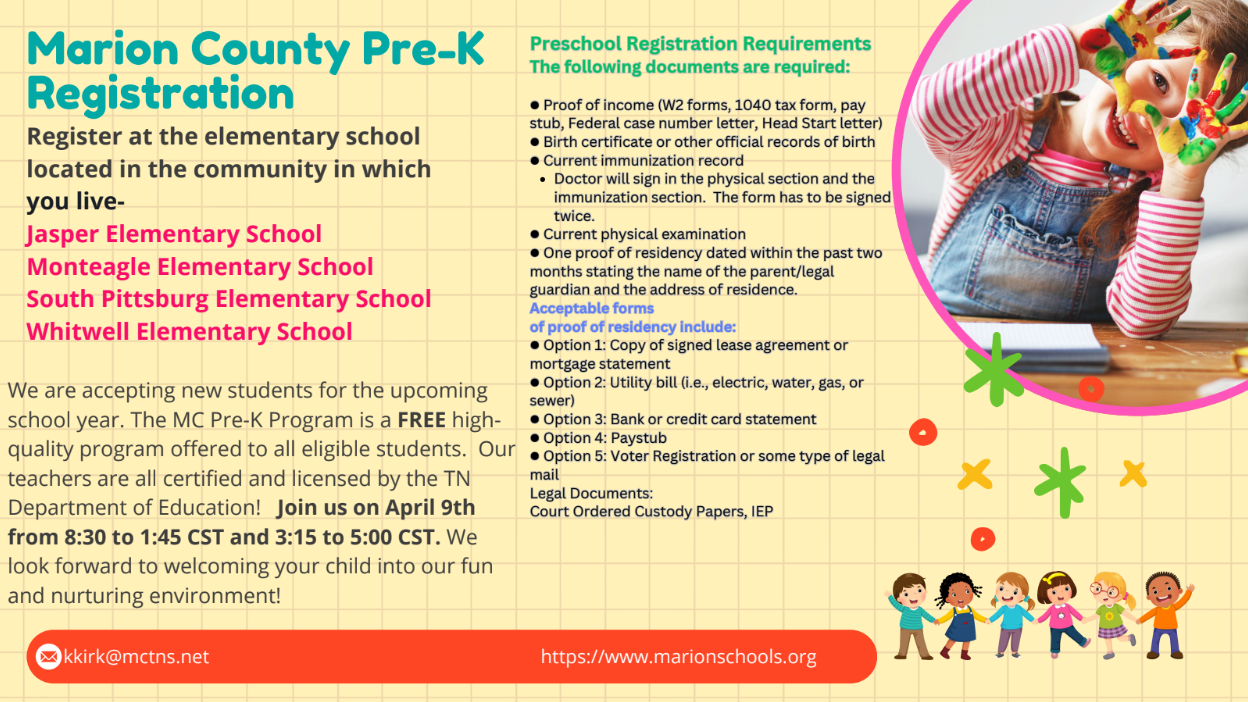 Pre-K Registration