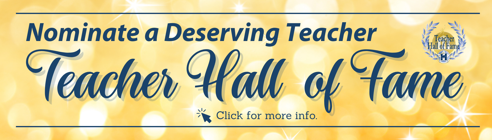 Teacher Hall of Fame Nominations