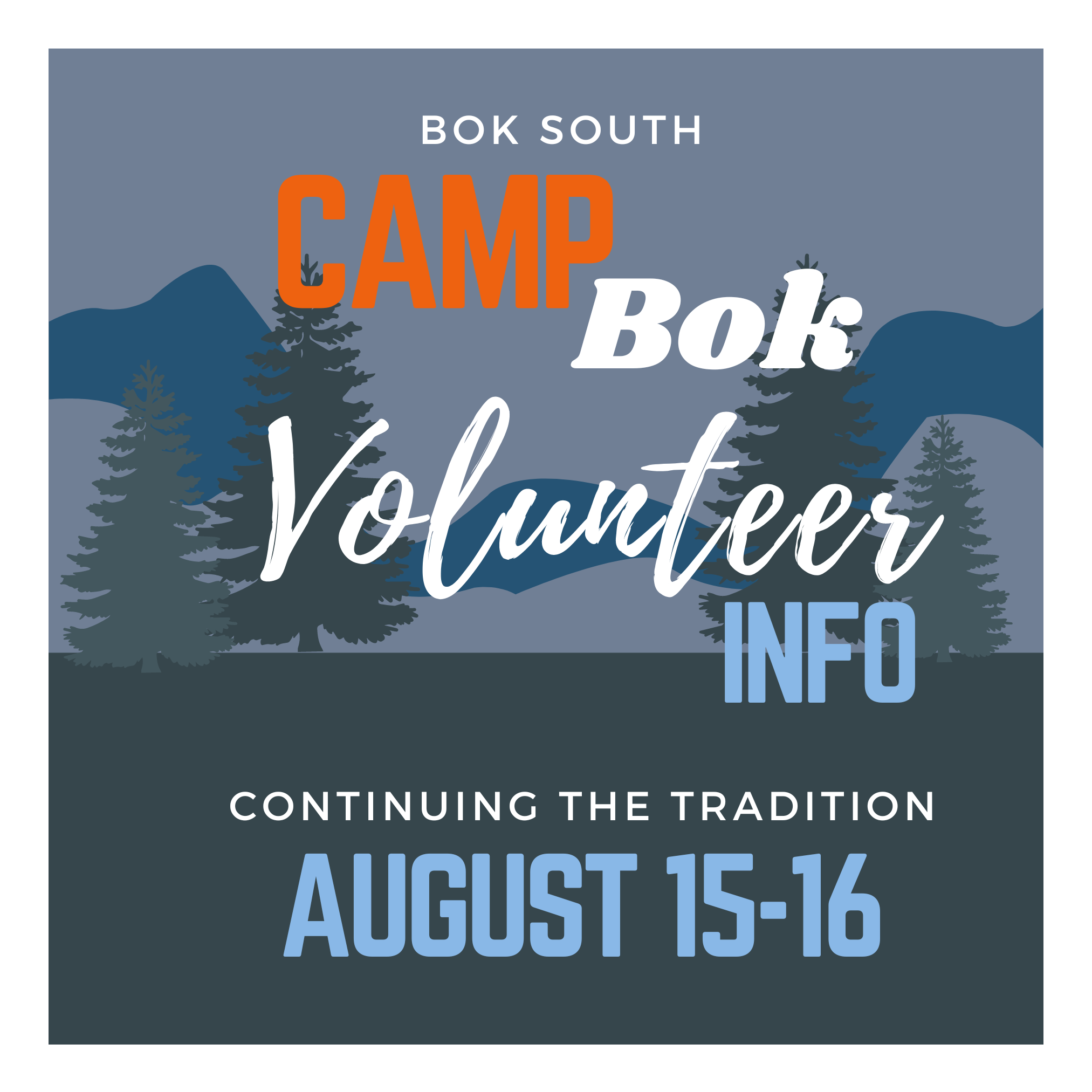 Camp Bok Volunteer