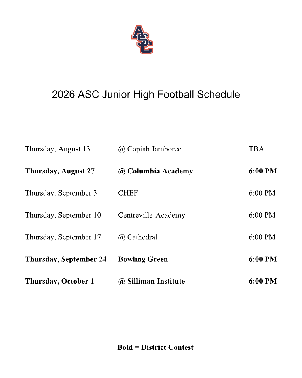 jv ftball