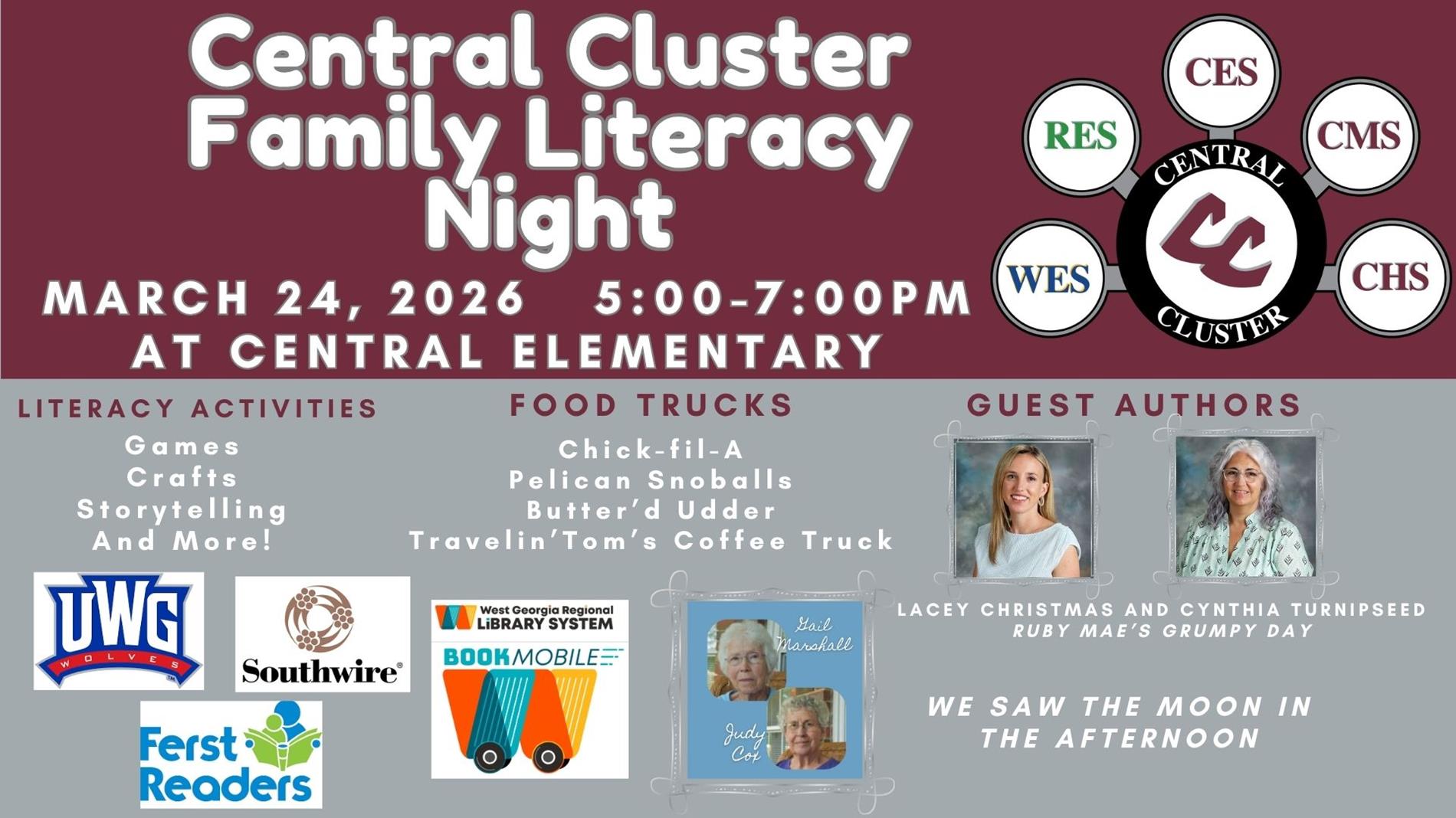 Cluster Literacy Family Night