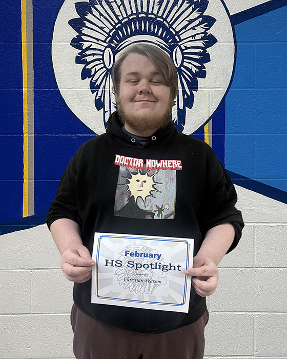 Christian Pearson, HS February Spotlight