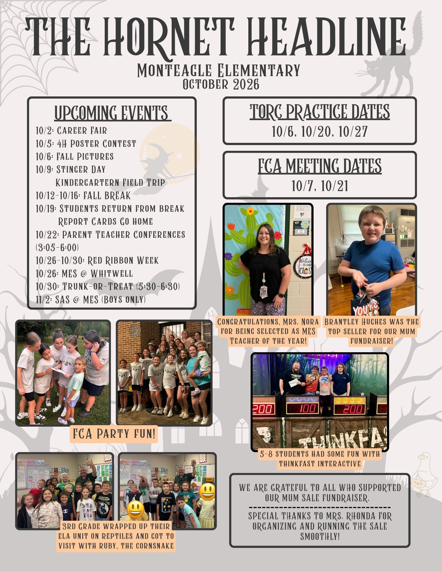 October Newsletter October Newsletter