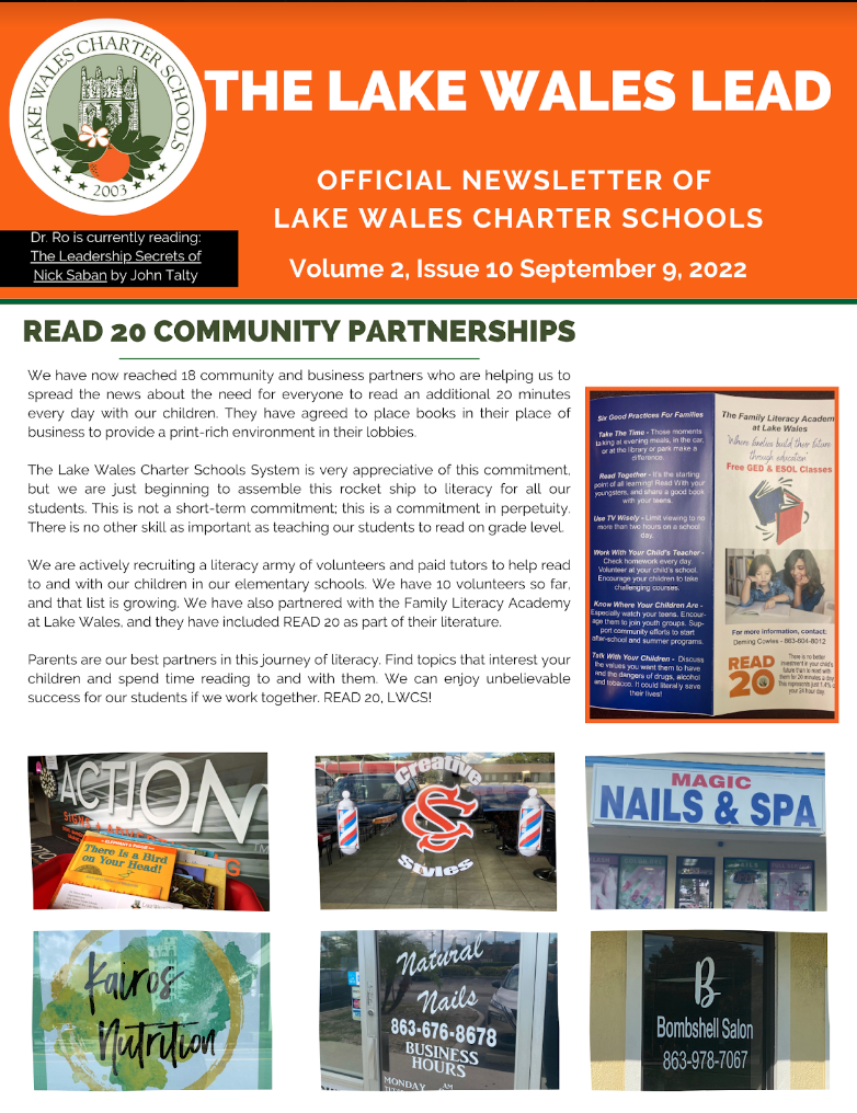 Lake Wales Lead Volume 2 Issue 20