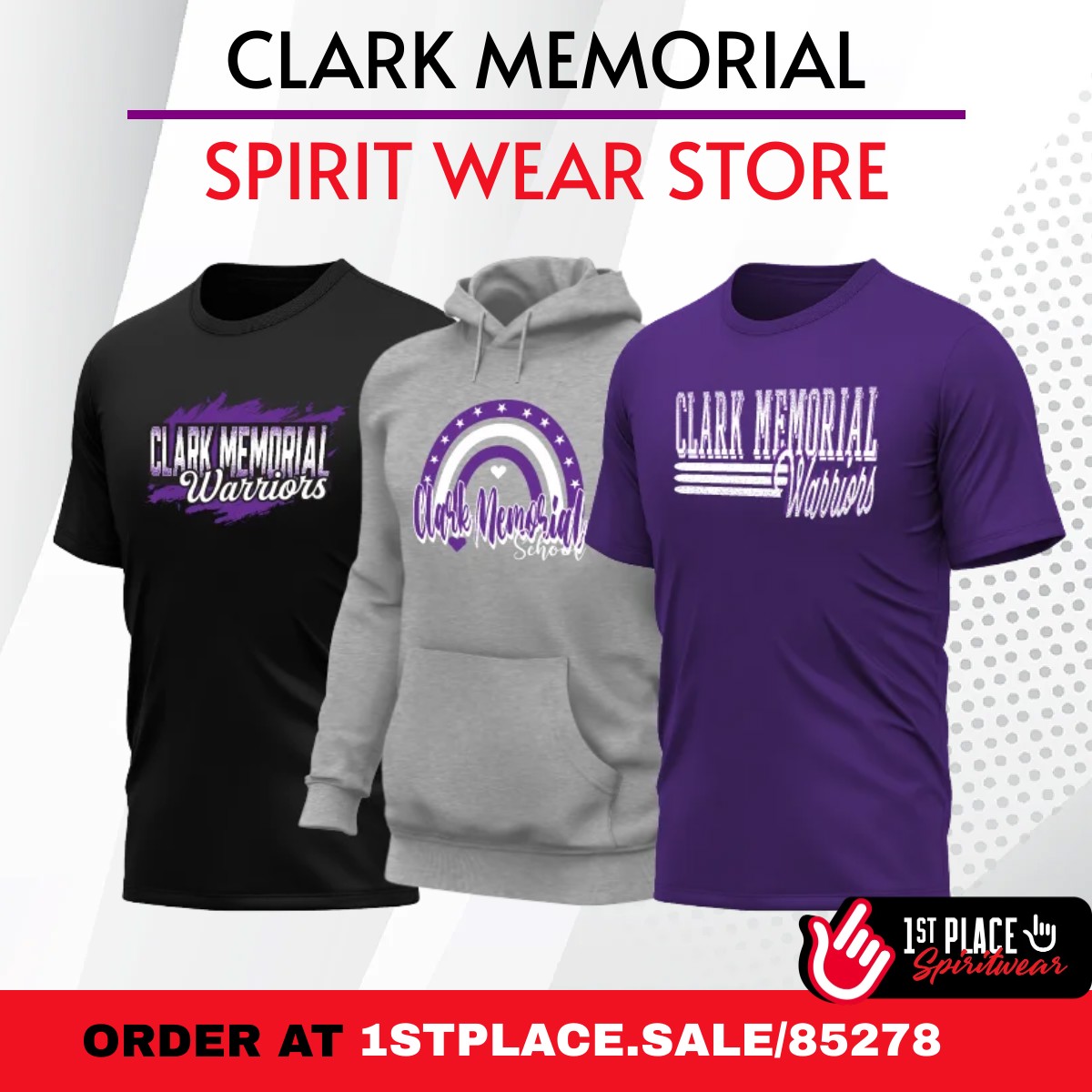 Order your Warrior wear today ! 