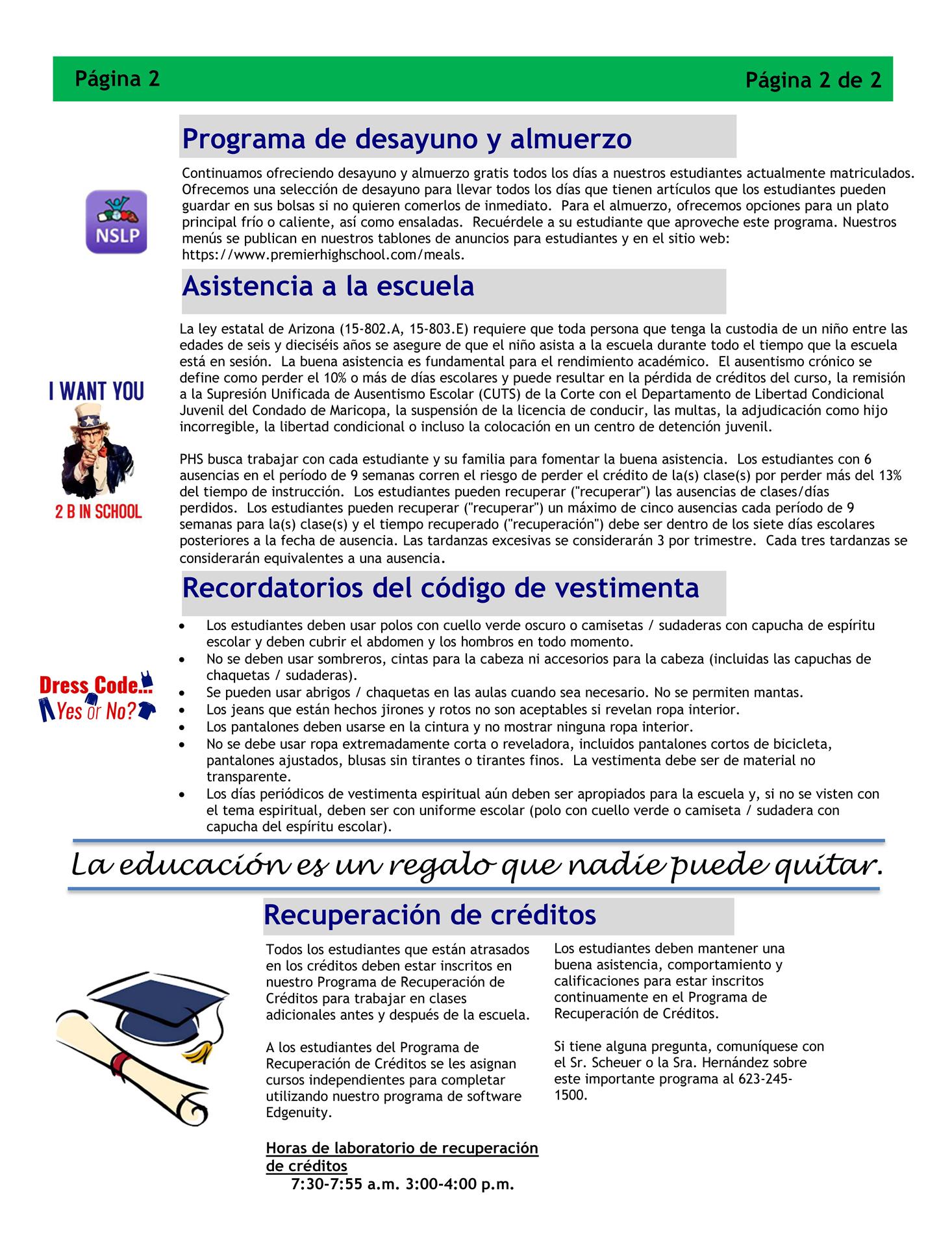 Spanish Newsletter
