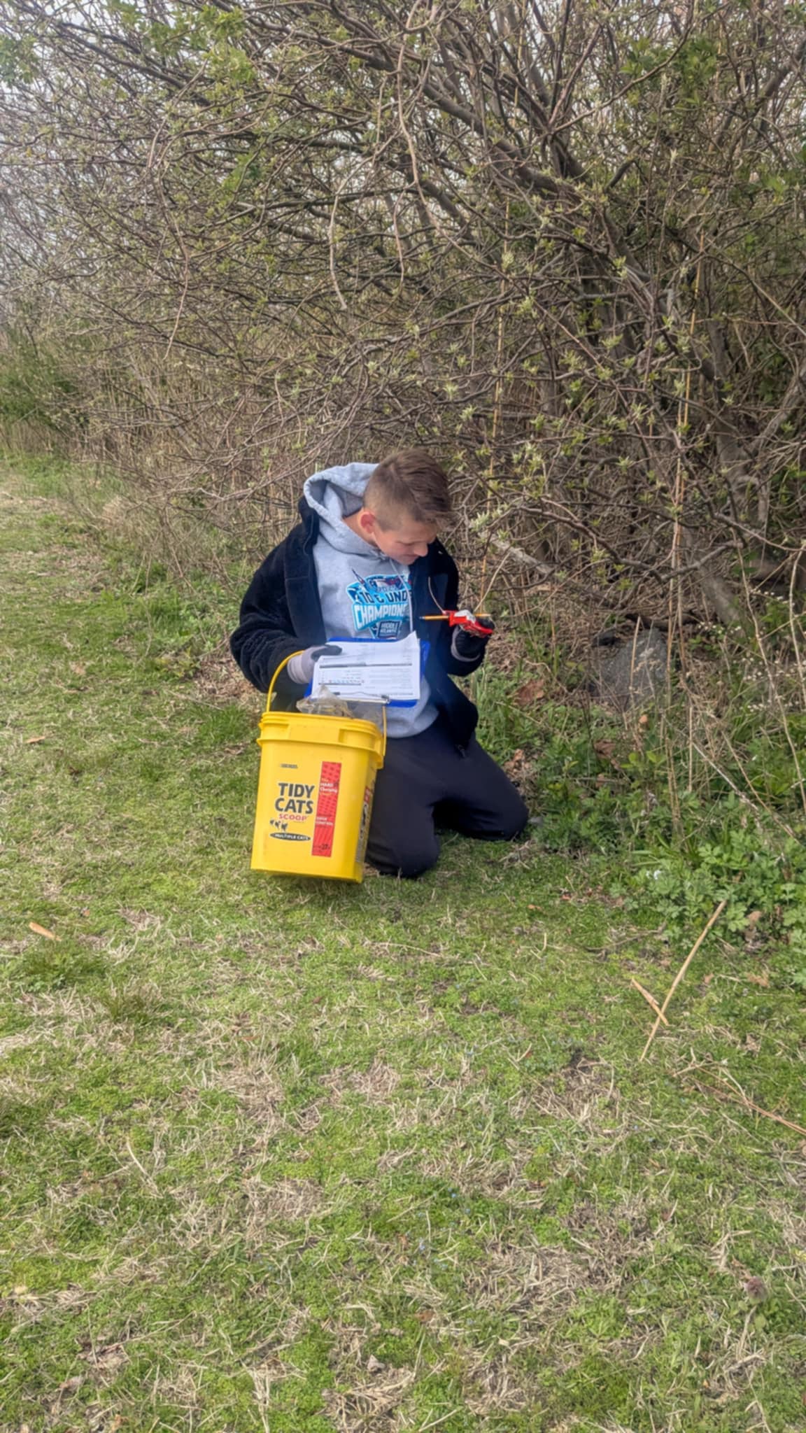 VECC Beach cleanup April 2025