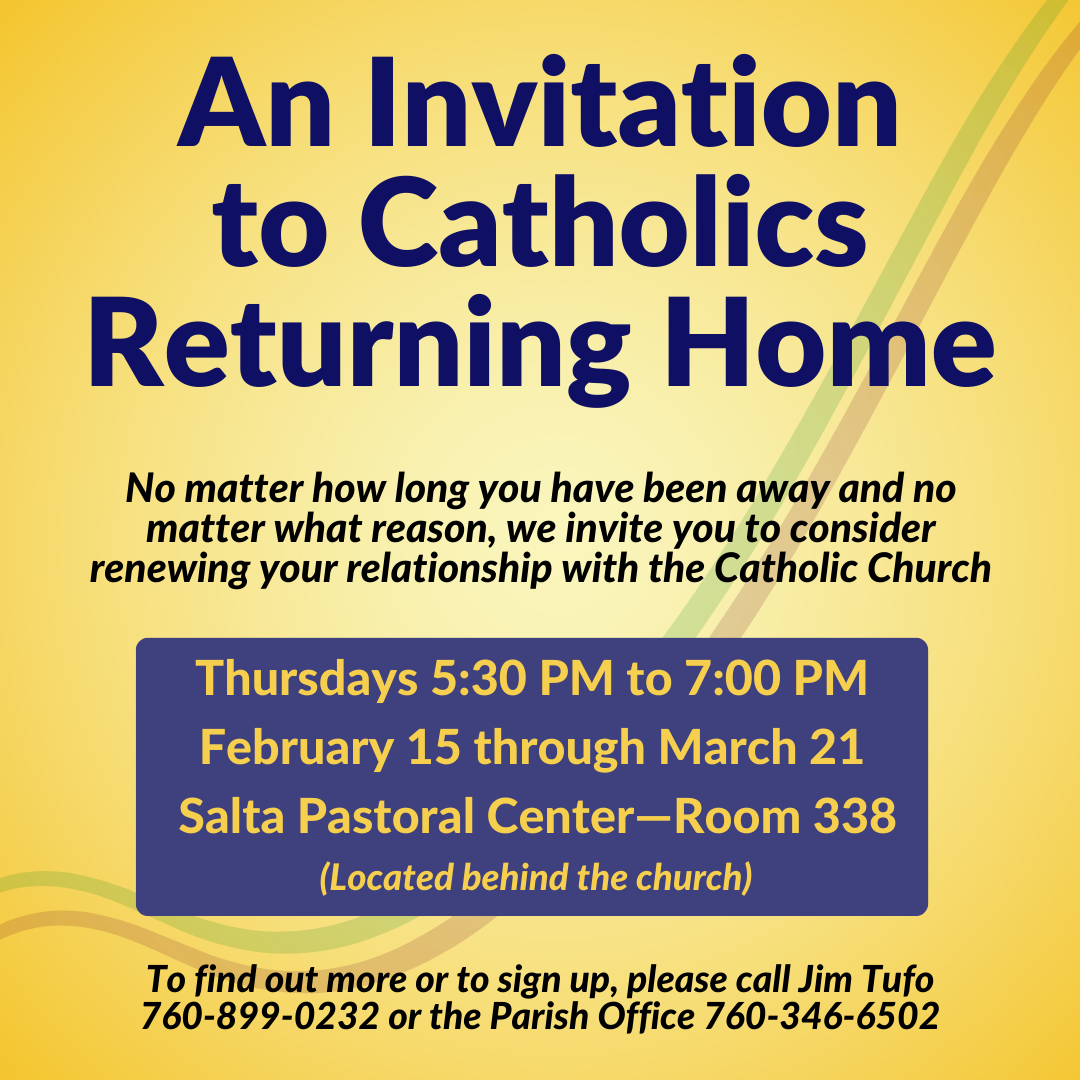 Catholics Returning Home 