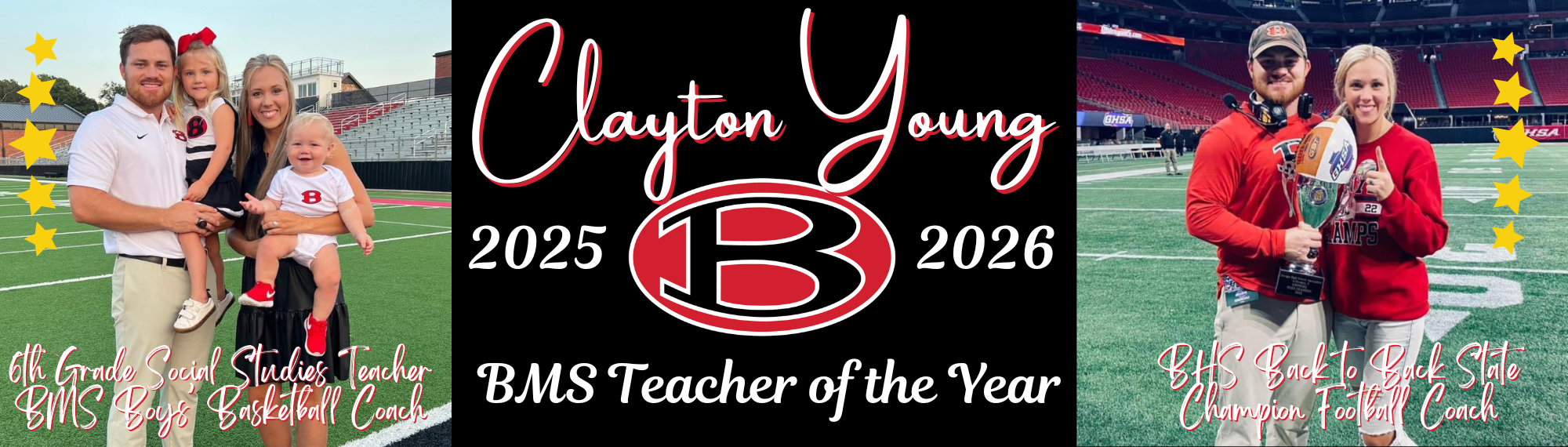 Clayton Young Teacher of the Year
