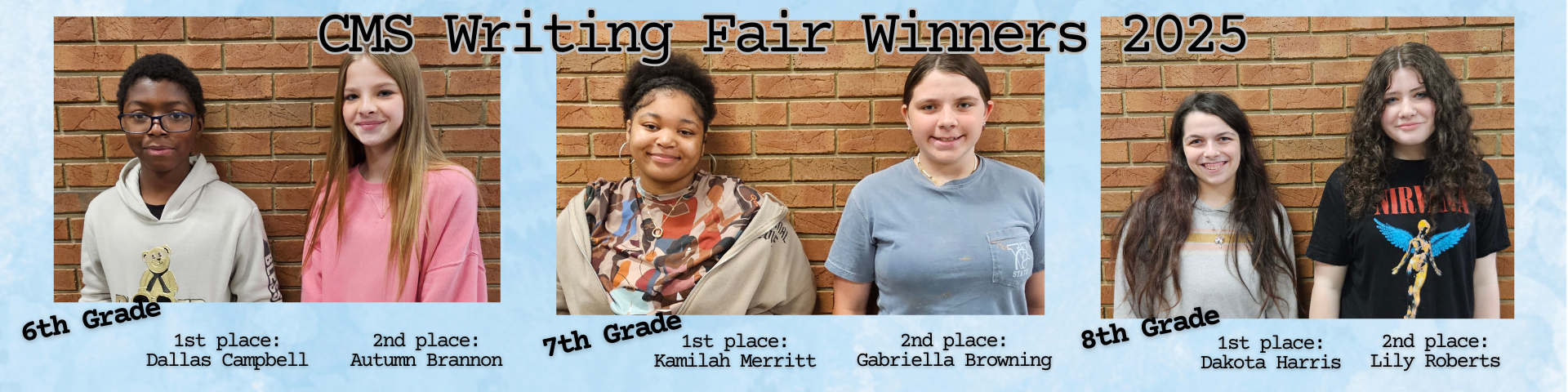 Writing Fair 2025 Winners