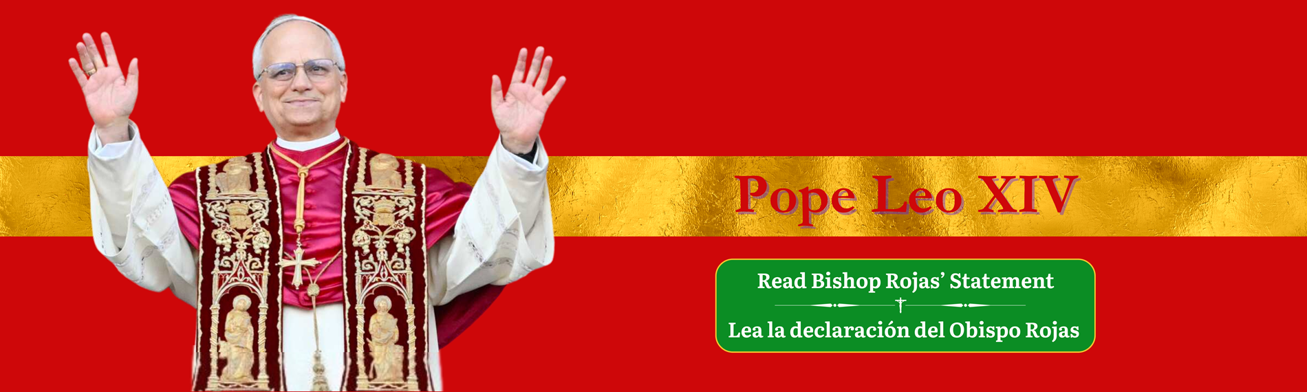 Welcome Pope Leo XIV