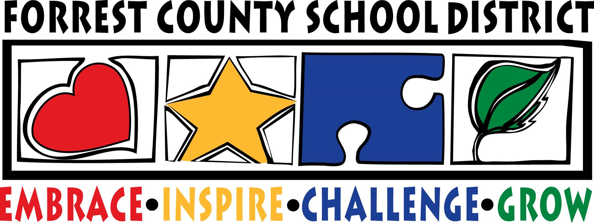 Forrest County School District Logo