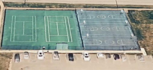 Tennis and Basketball Courts