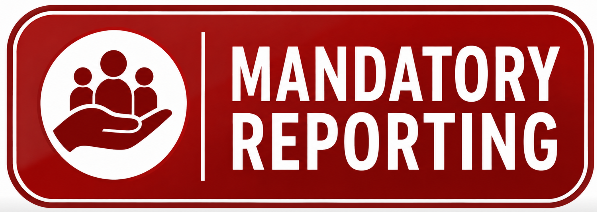 Mandatory Reporting Training Button