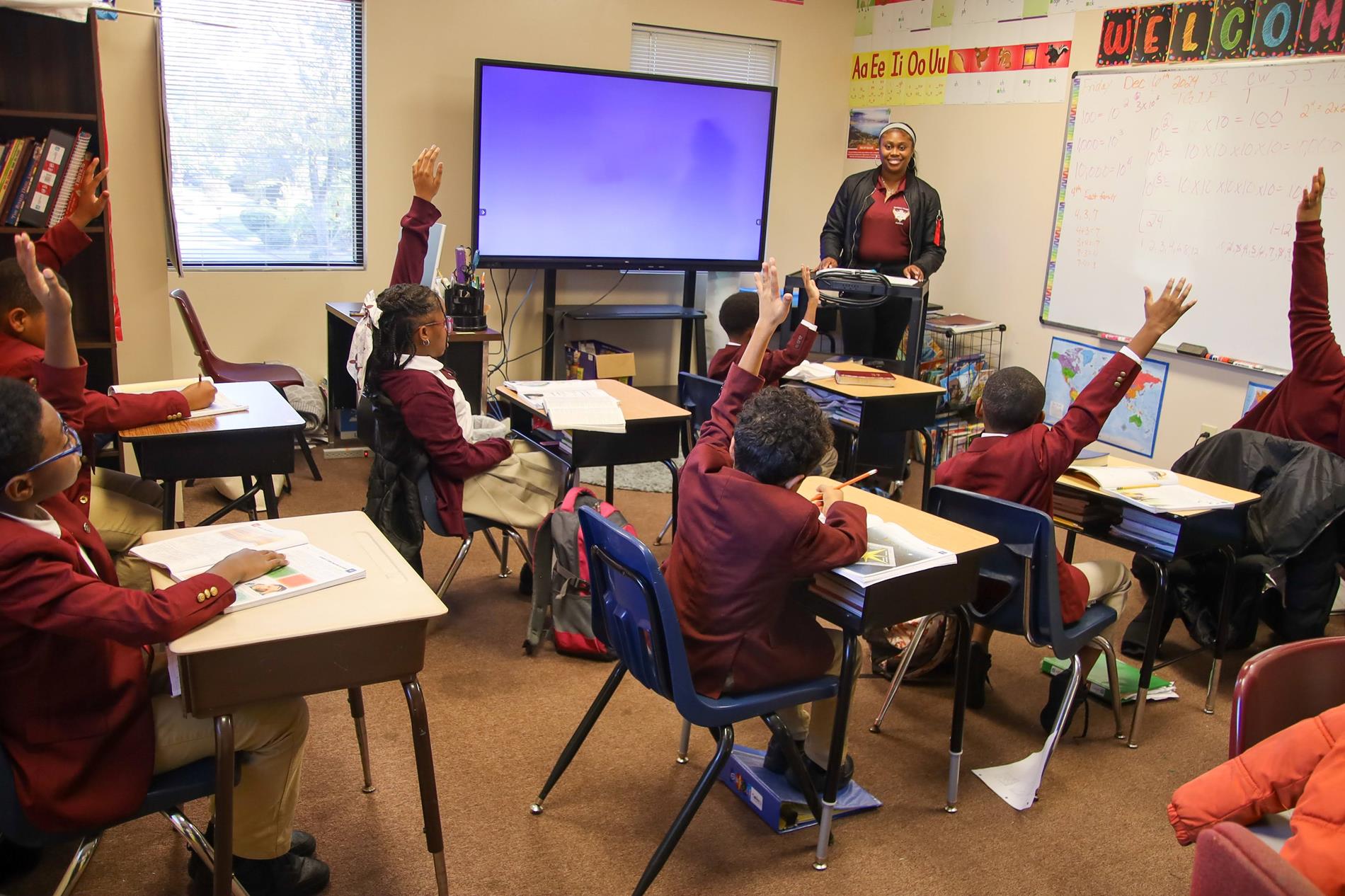 Students in Classroom