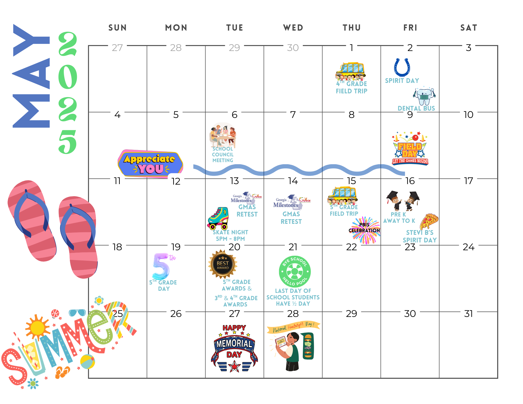 May 2025 Calendar May 2025 Calendar