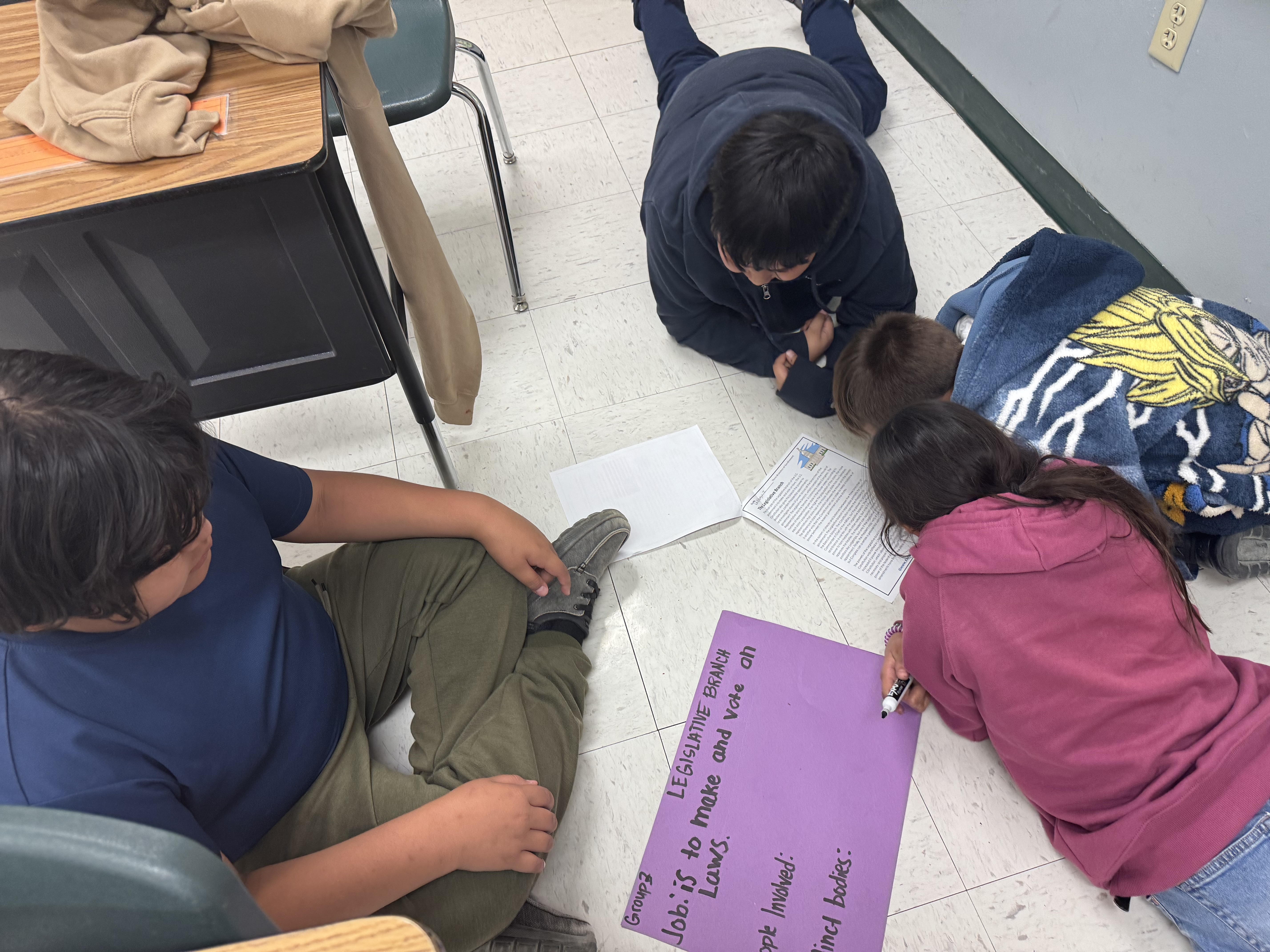 Working on LEGISLATIVE Branch