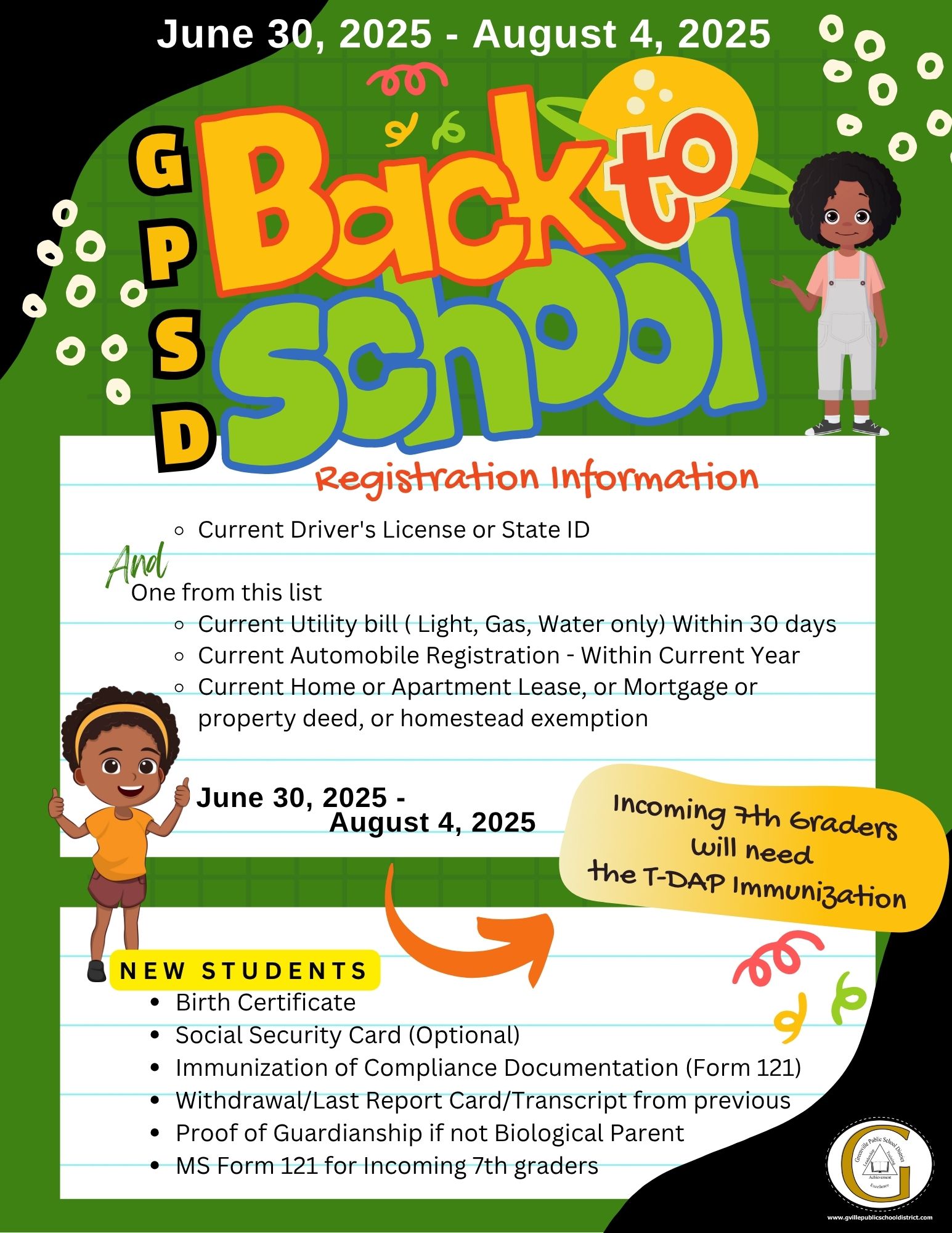 Registration 2025-2026