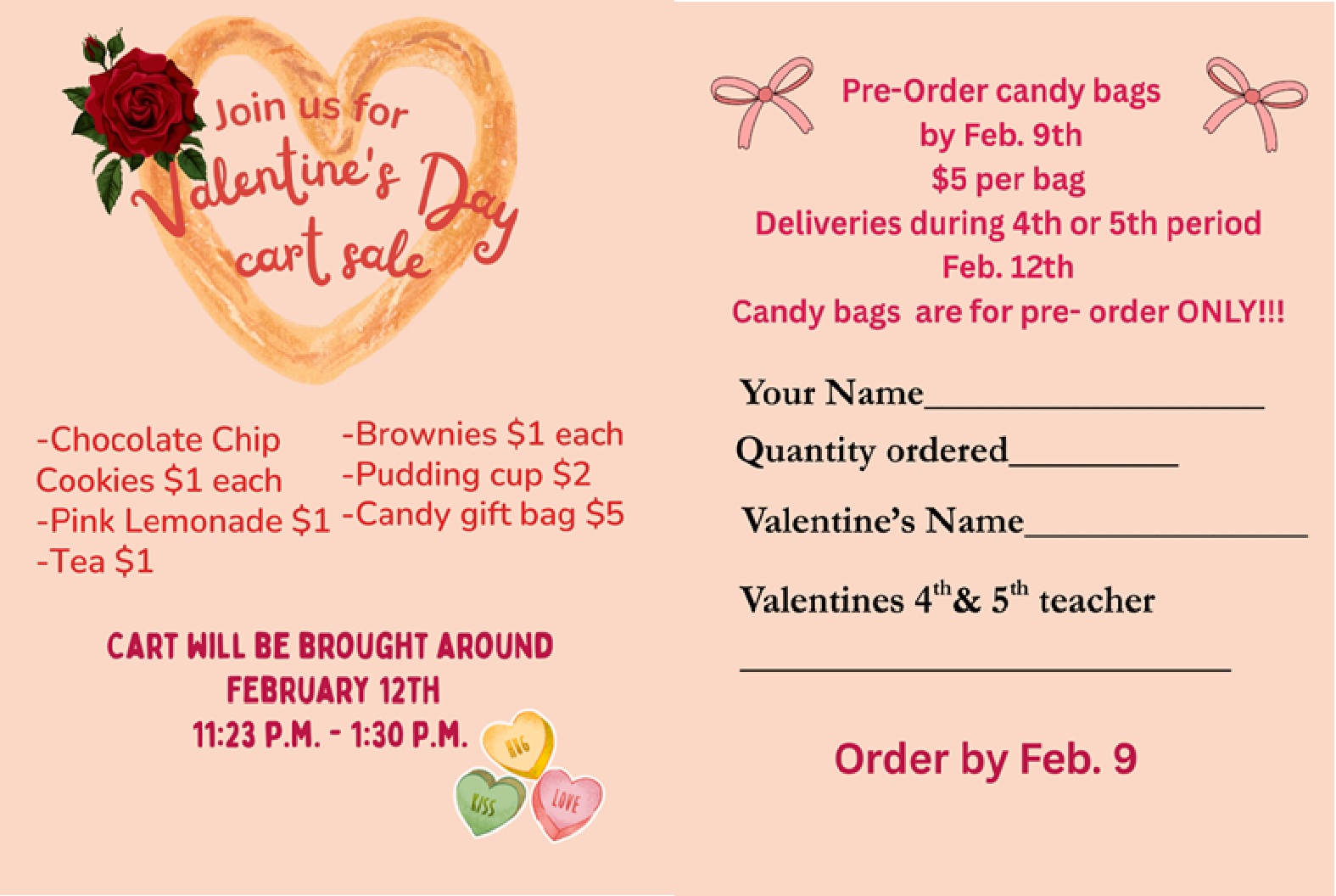 VDay Cart Flyer