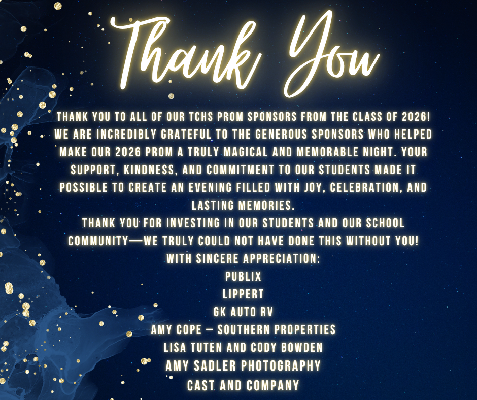 Prom thank you