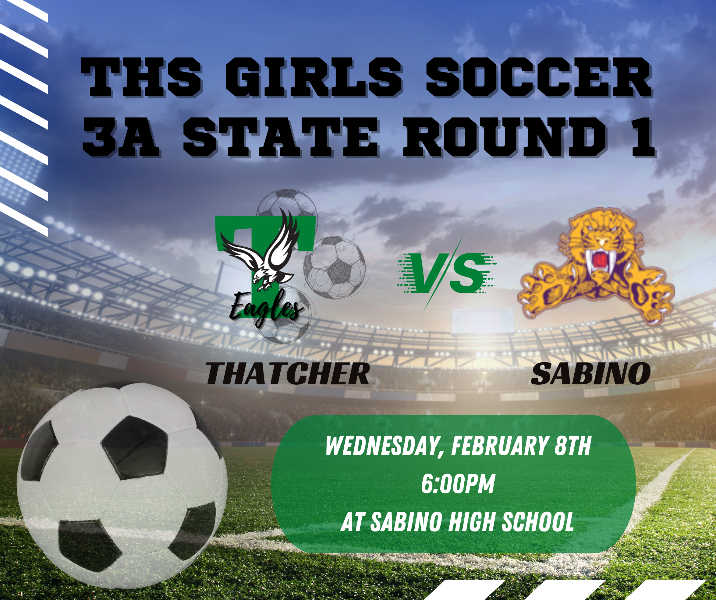 THS Girls Soccer State Round 1