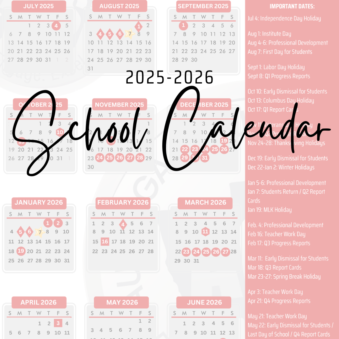2025-2026 School Calendar