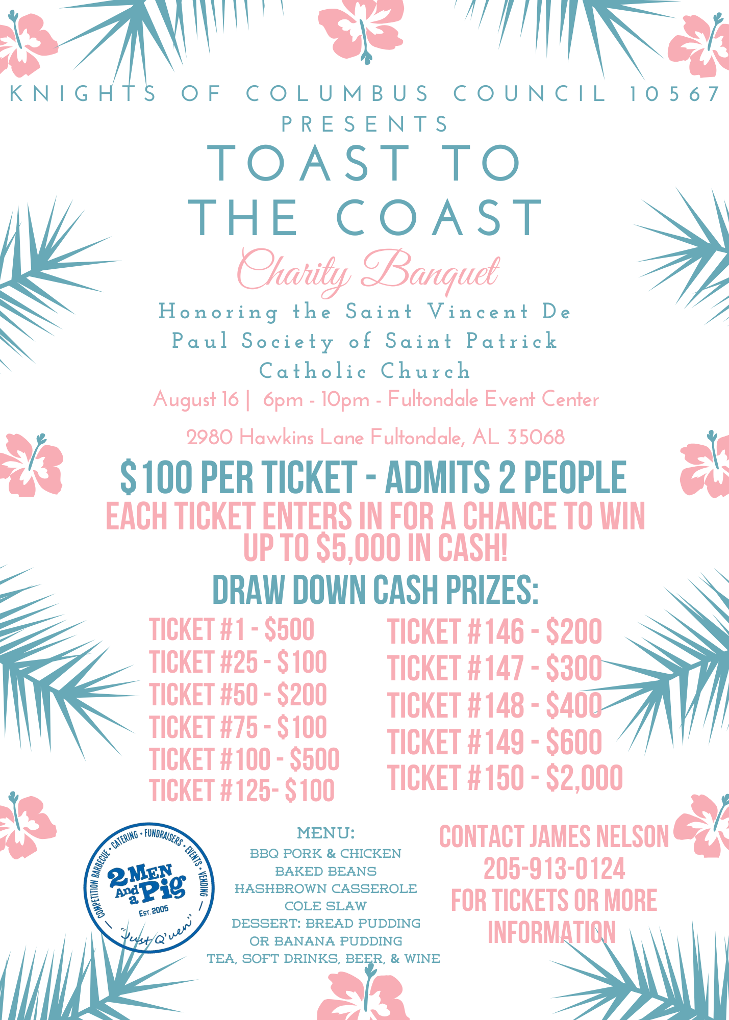 Banquet flyer 2025 Banquet flyer 2025