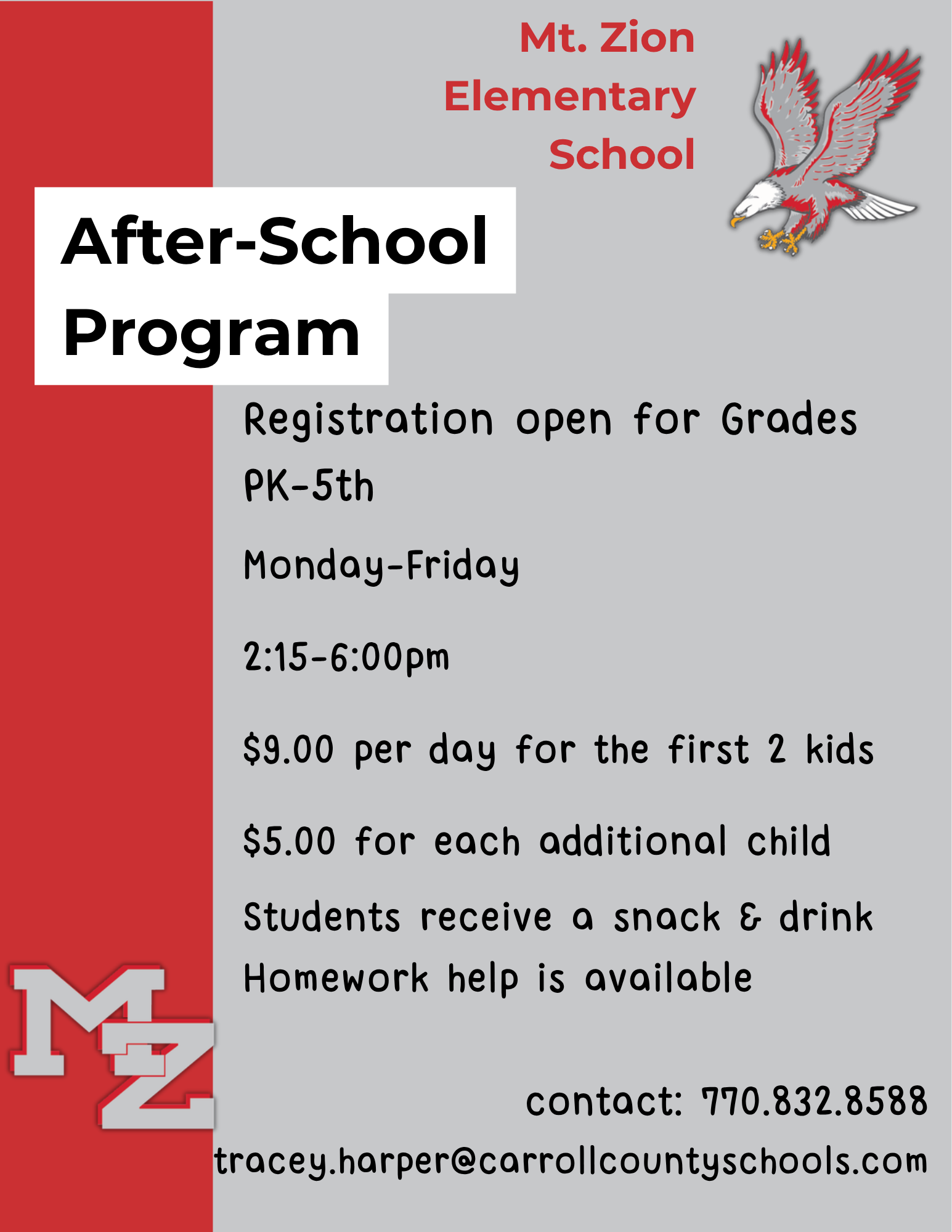 After School information pdf