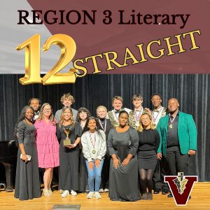 Region Champion Literary Team