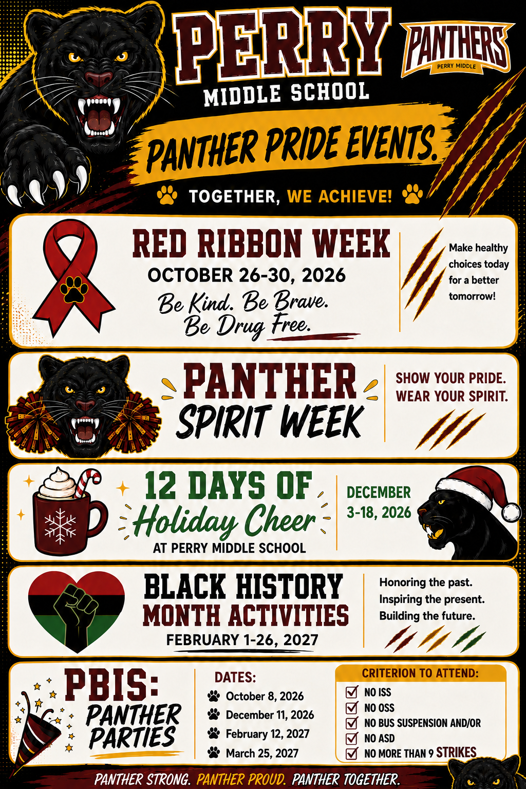 PBIS Event flyer