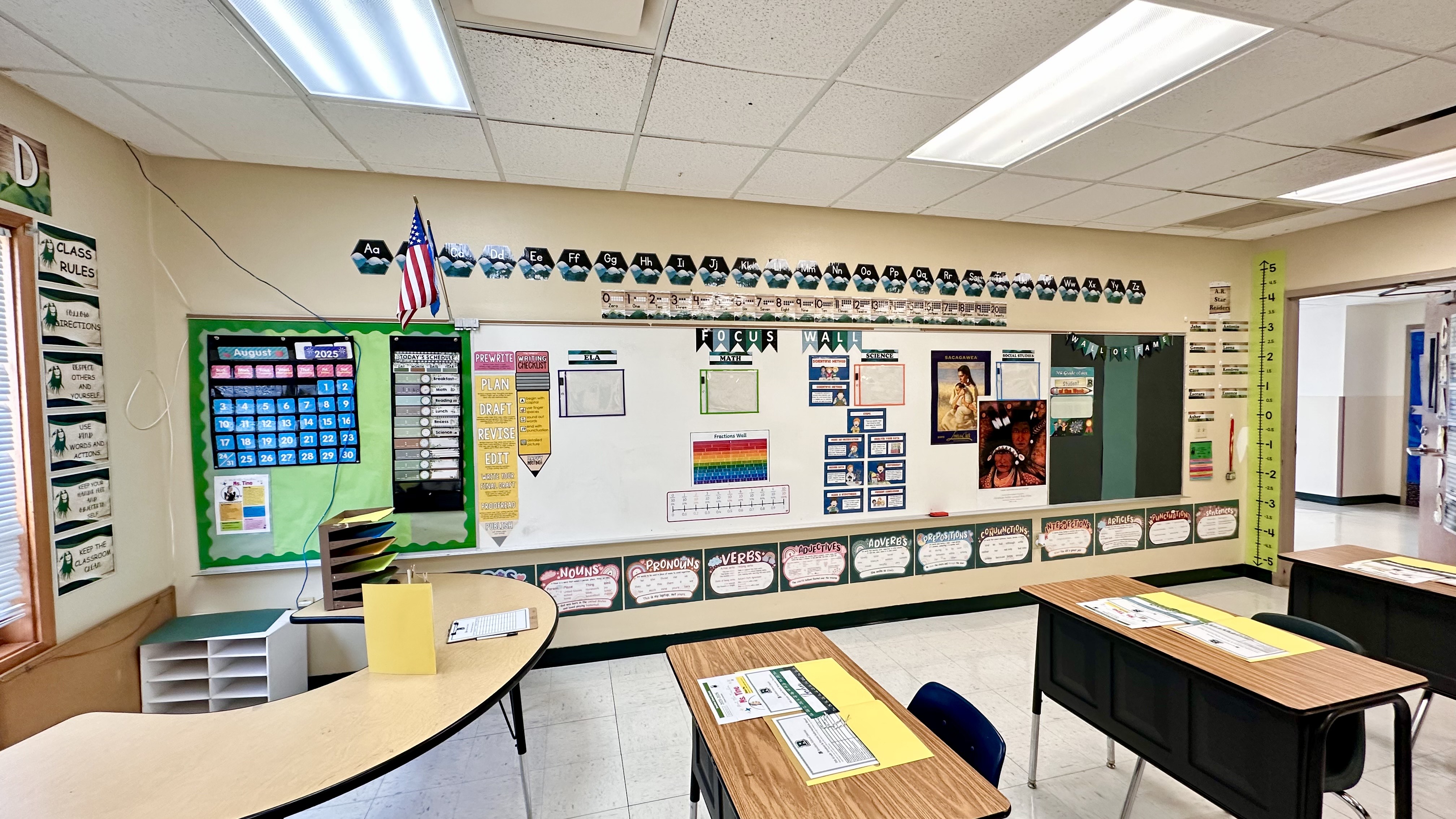 5th Grade classroom