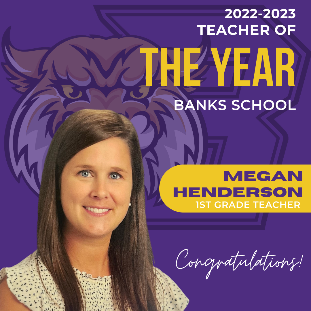Banks Teacher of the Year - Henderson