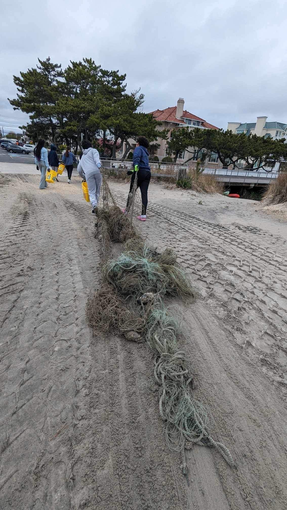 VECC Beach cleanup April 2024