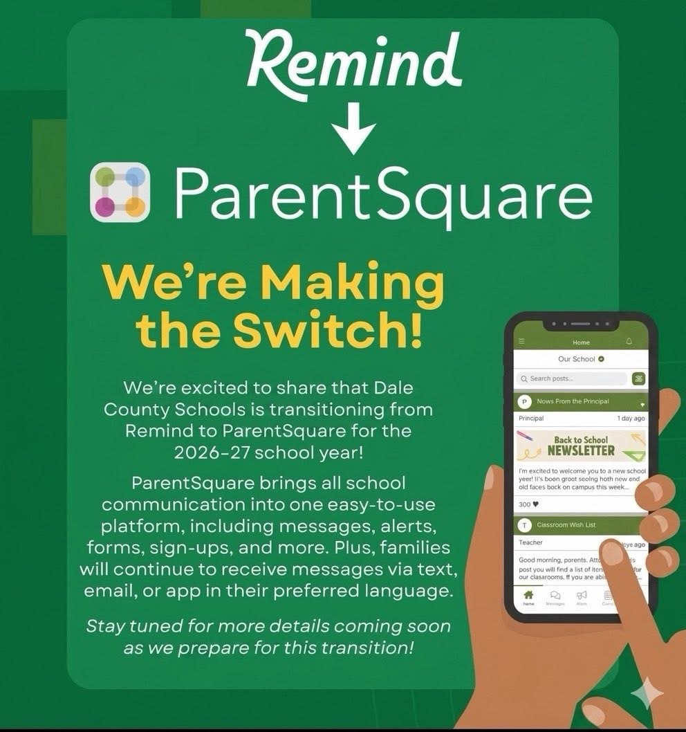 ParentSquare Announcement